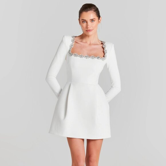 NADINE MERABI Dresses & Skirts - NADINE MERABI White Mini Dress